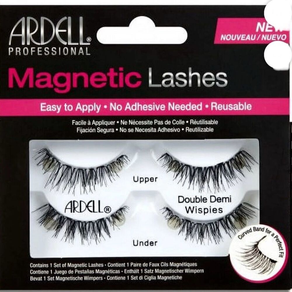 🔥 8 Bundle Deal! Ardell Magnetic Lashes Double Demi Wispies  – $25